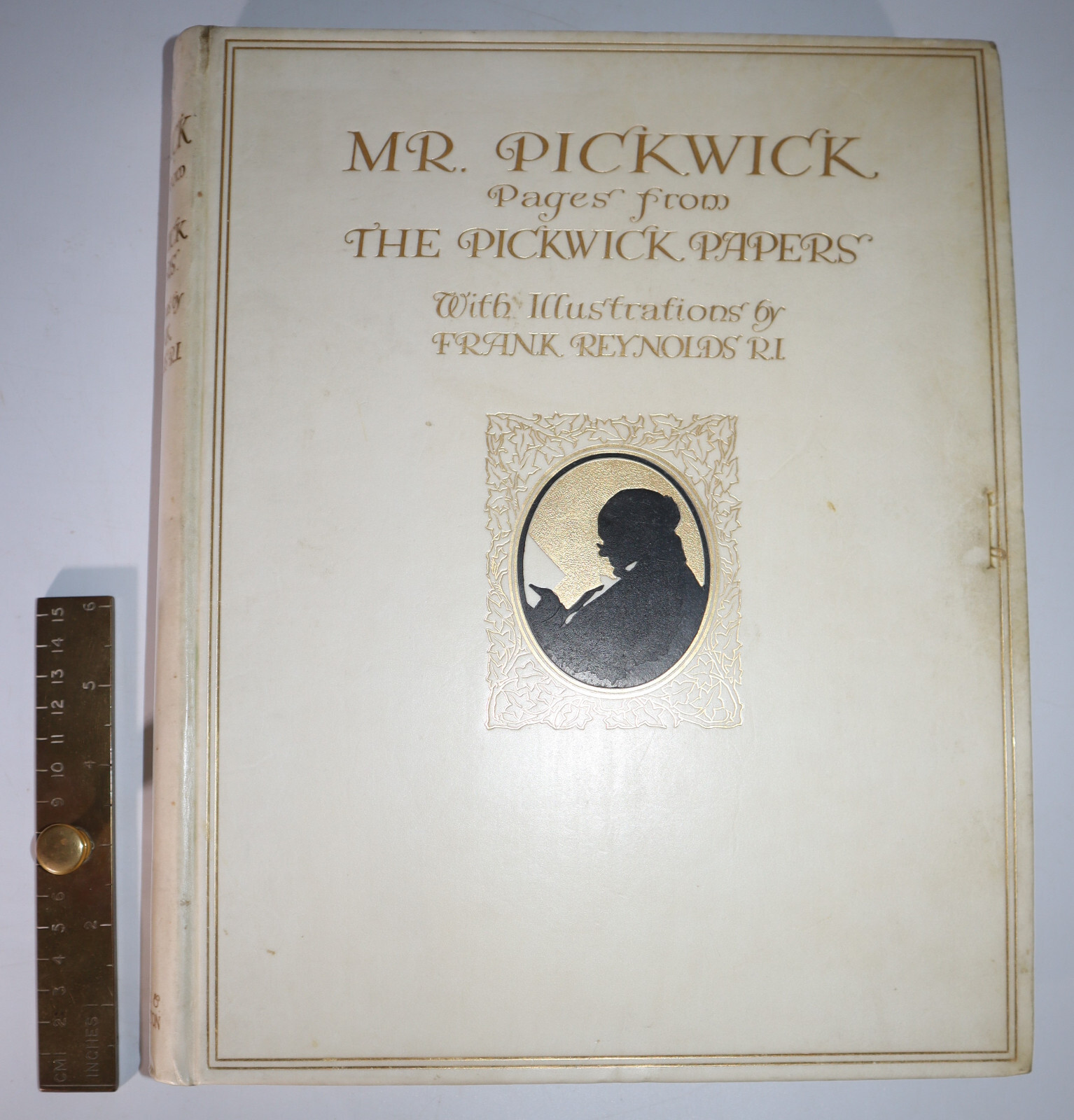 1910 Mr Pickwick from Pickwick Papers Illustrated SIGNED Frank Reynolds Ltd Ed