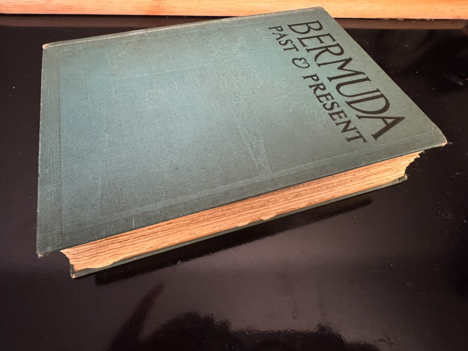 Vintage 1933 Bermuda Past & Present Walter B. Hayward Hardcover Book SIGNED