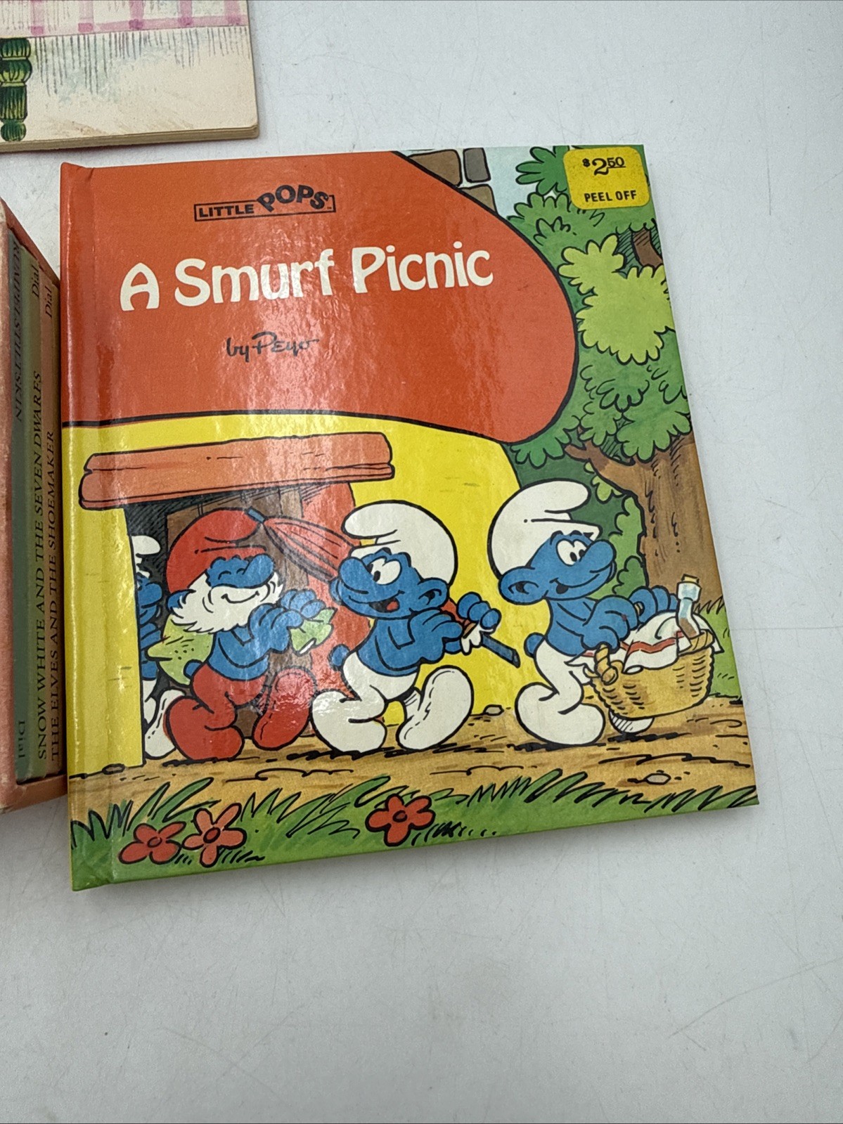 Vtg 1970s 1980s Childrens Book Lot of 17 Little Golden Smurfs Care Bears Whitman