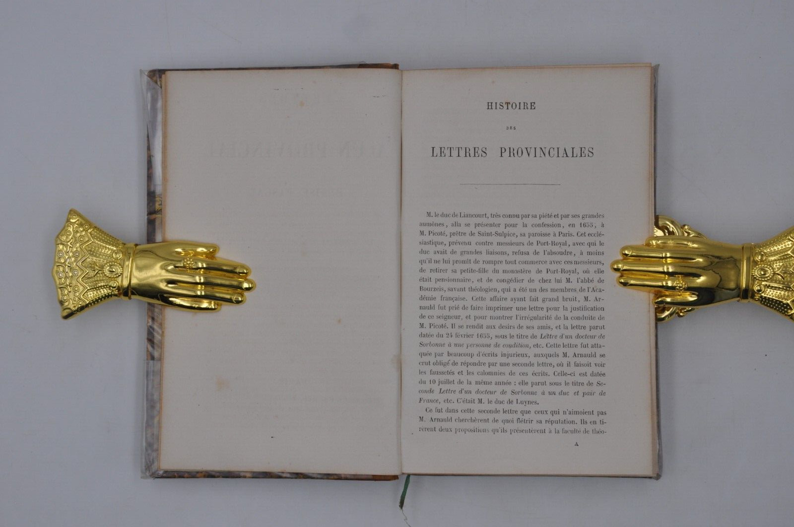 BLAISE PASCAL – Letters written to a provincial, Garnier Frères – 1869