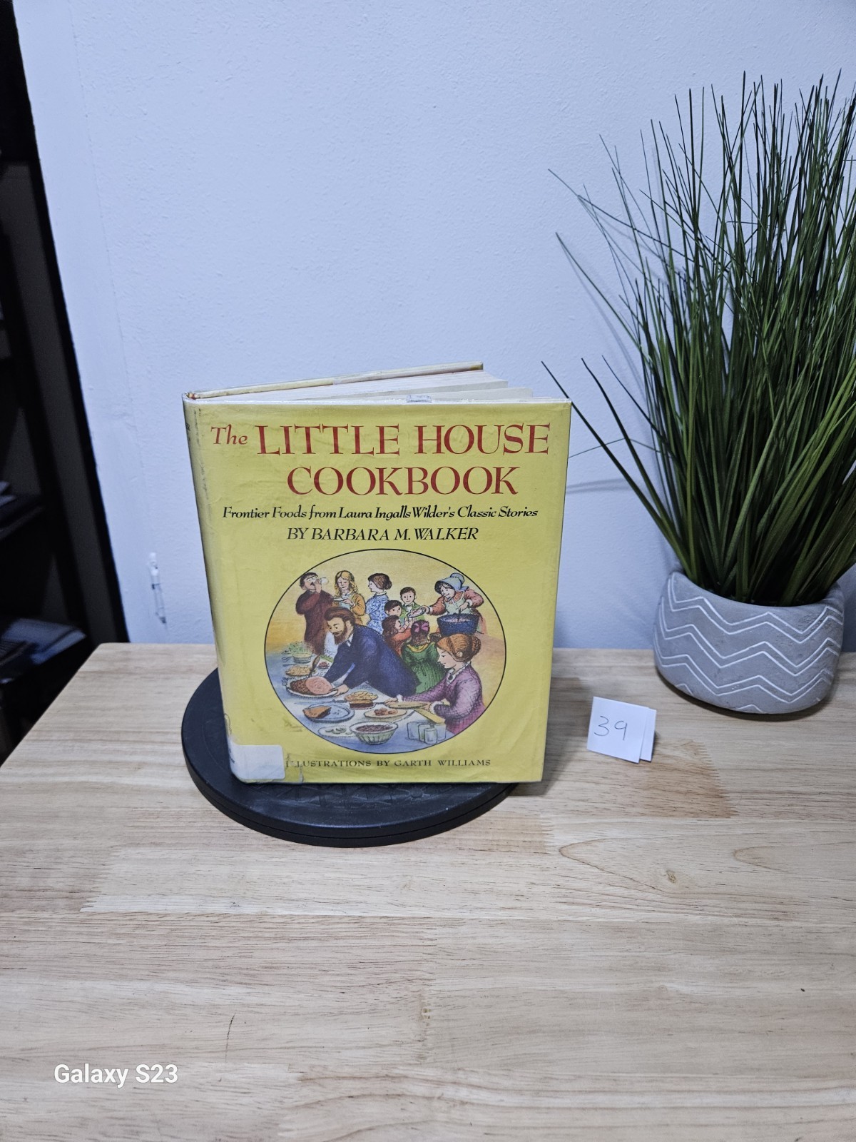 The Little House Cookbook by Barbara Walker 1979 First Edition Hardcover FLAW