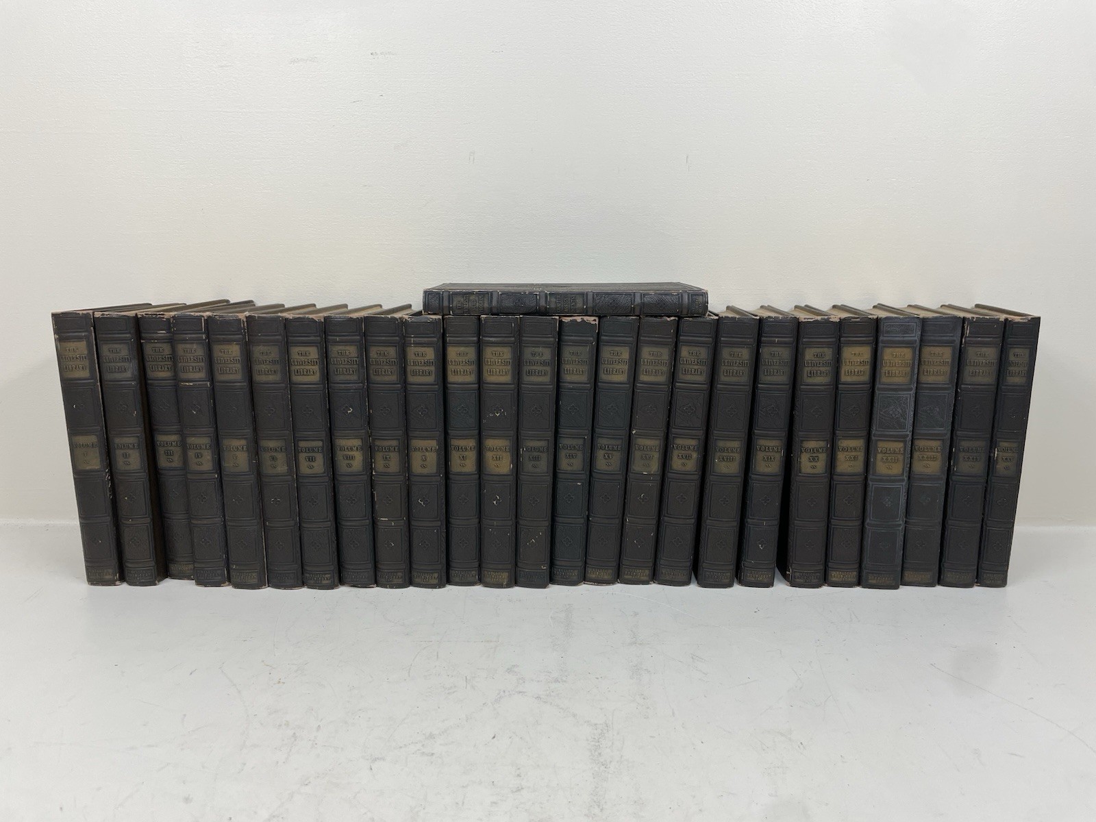 1928 The University Library Book Set, 26 Books