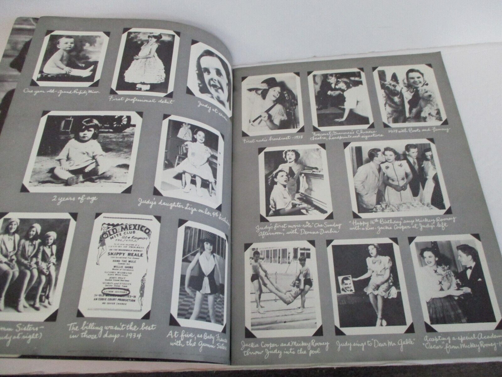 1960’s The Story of Judy Garland, Program Publishing Co. Pictorial Book