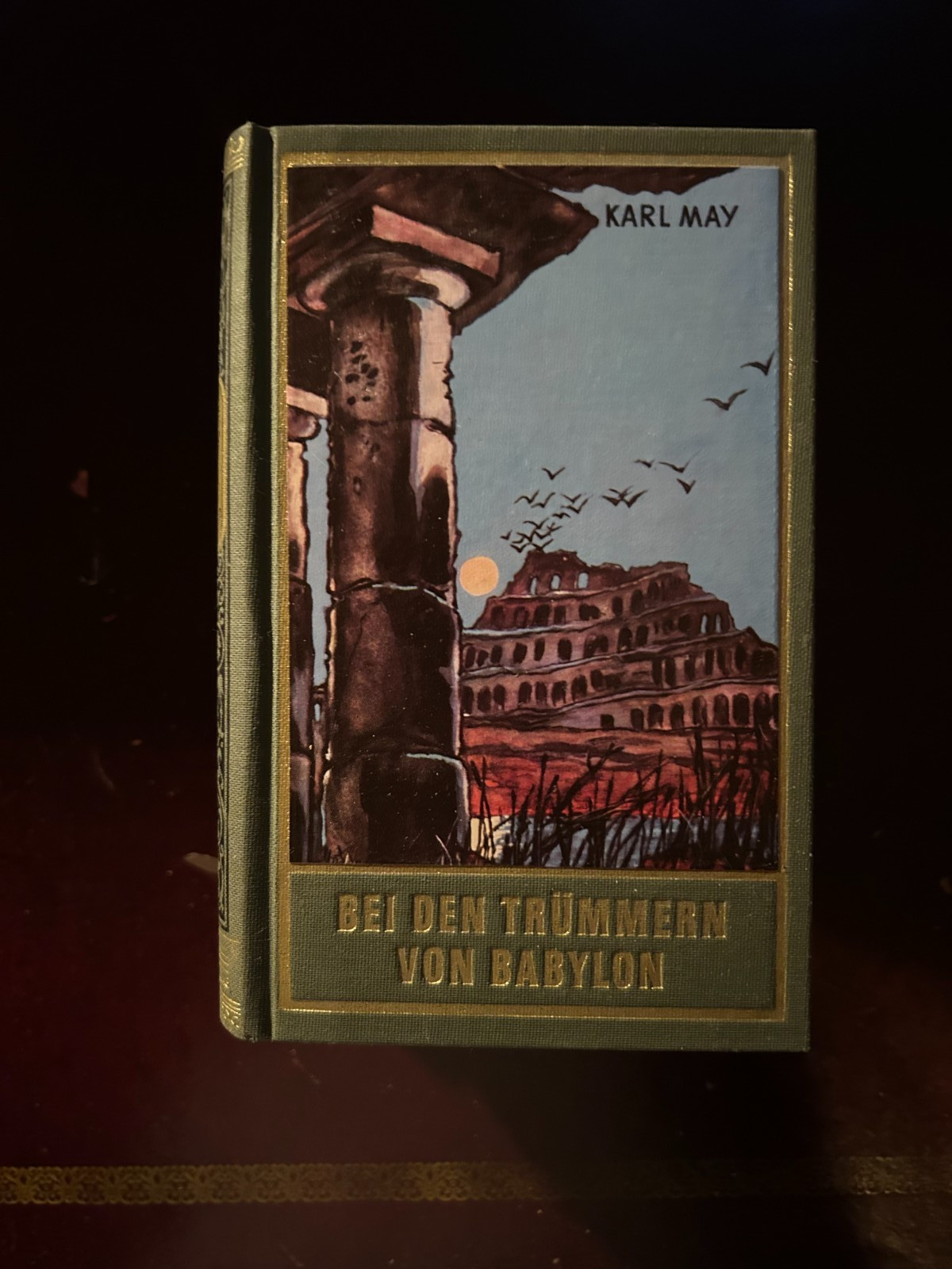Karl May – Gesammelte Werke – Green Cloth Hardcover Set (German) – Vintage