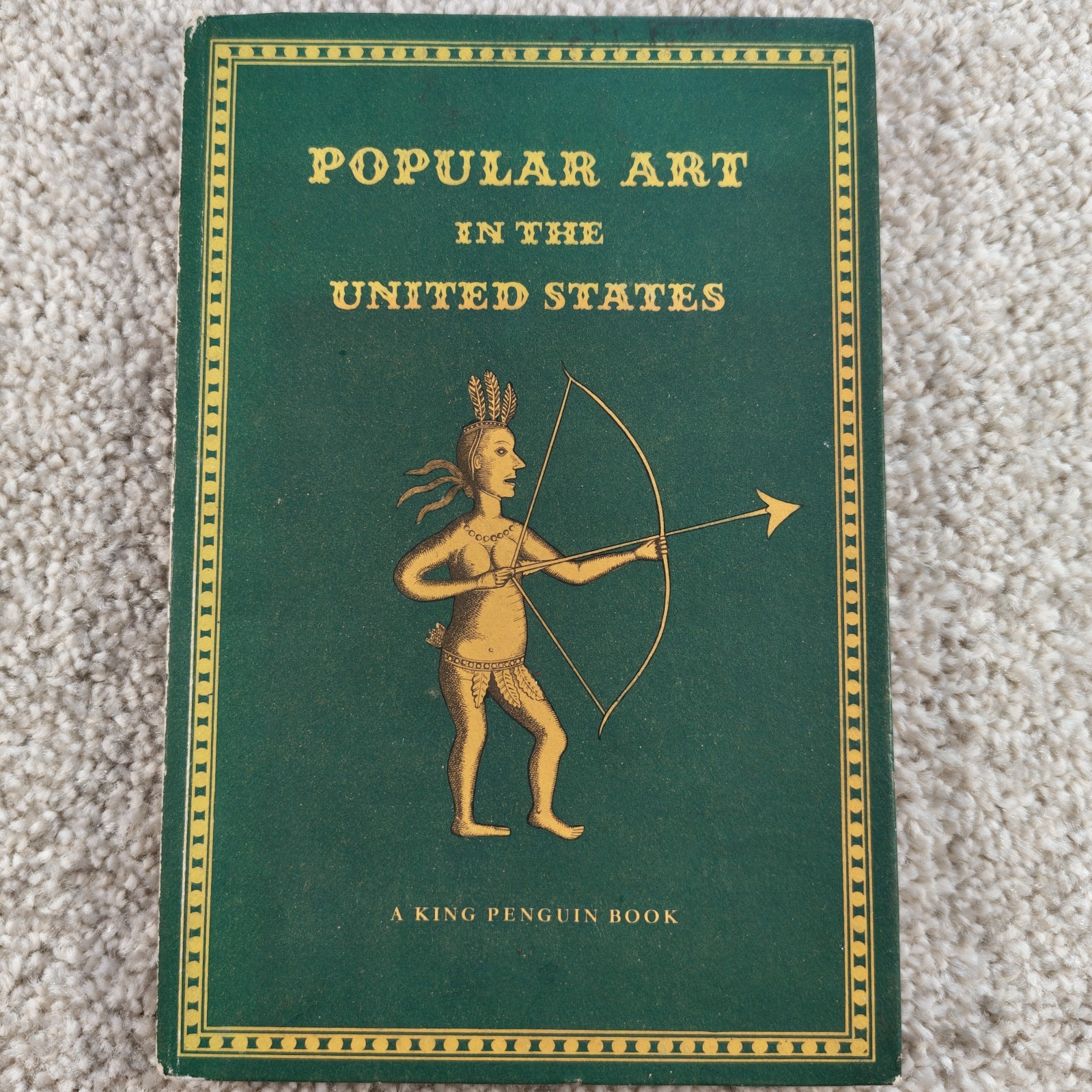 Popular Art in the United States Erwin O Christensen 1948 King Penguin Book K50