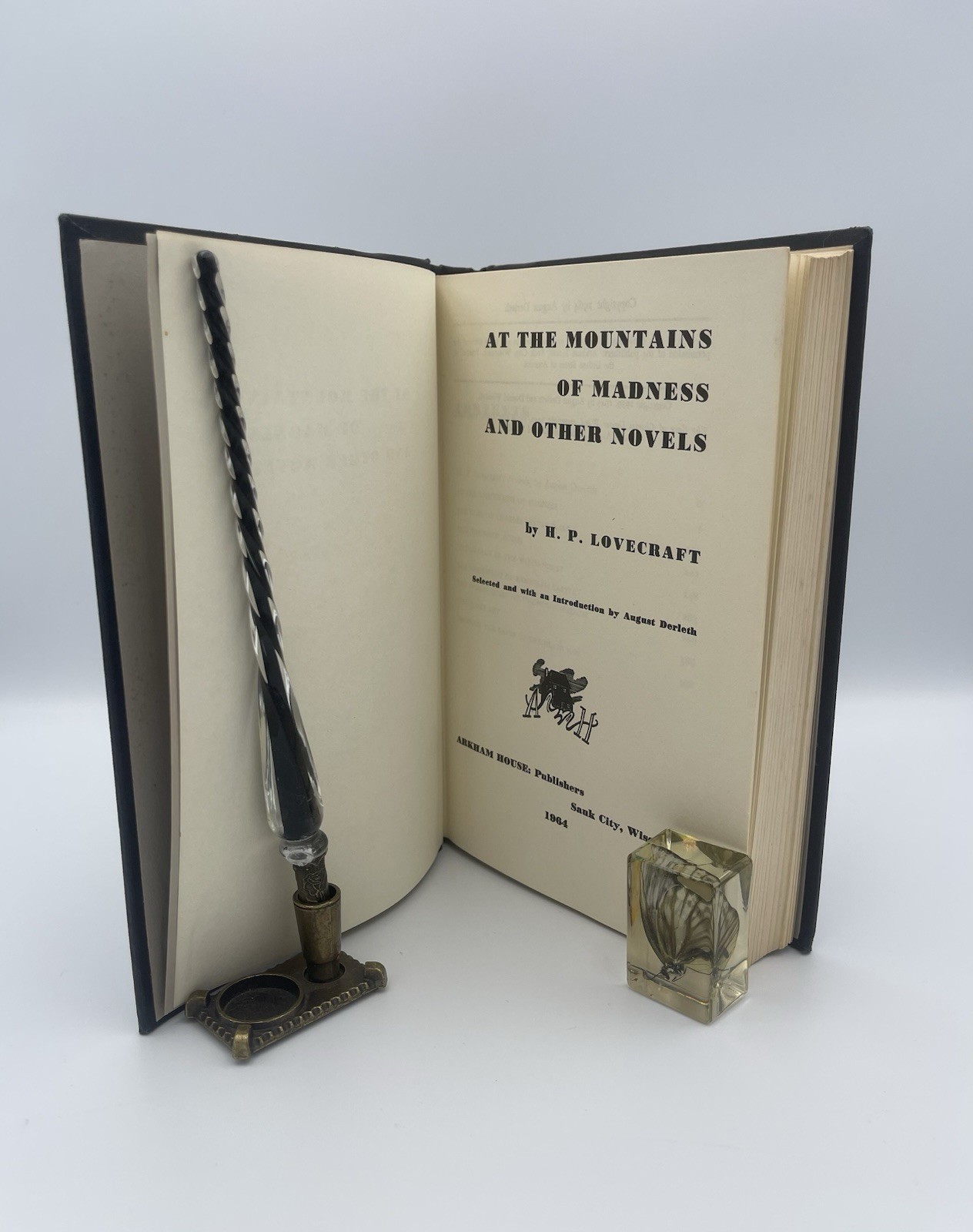 At the Mountains of Madness | H. P. Lovecraft | 3rd Print | Arkham House HC 1971
