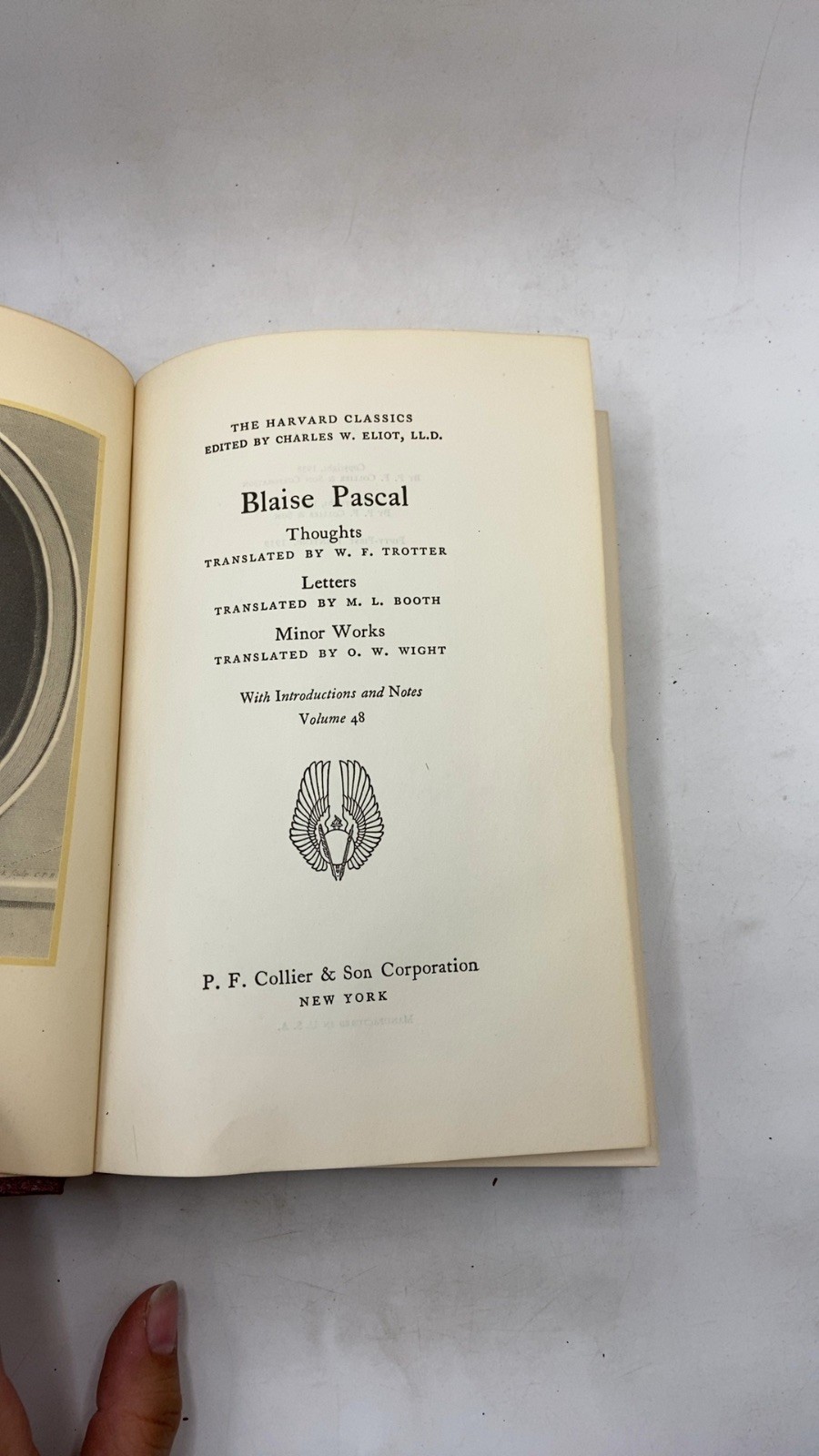 Blaise Pascal: Thoughts, Letters, Minor Works