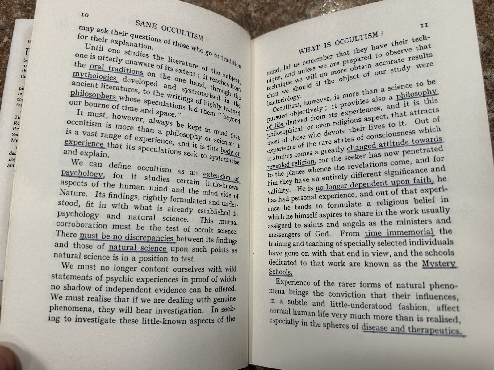 Sane Occultism by Dion Fortune 1967 HCDJ Psychic Pathologies Mental Astrology