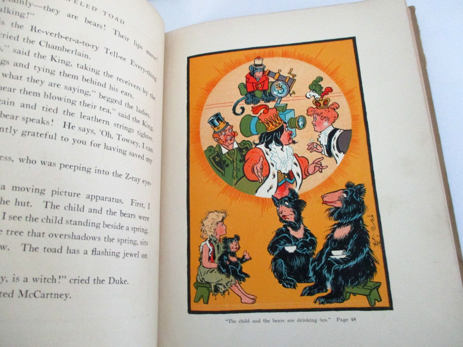 The JEWELED TOAD by Isabel Johnston, Illustrated by W.W. Denslow, (1907) 1st Ed.
