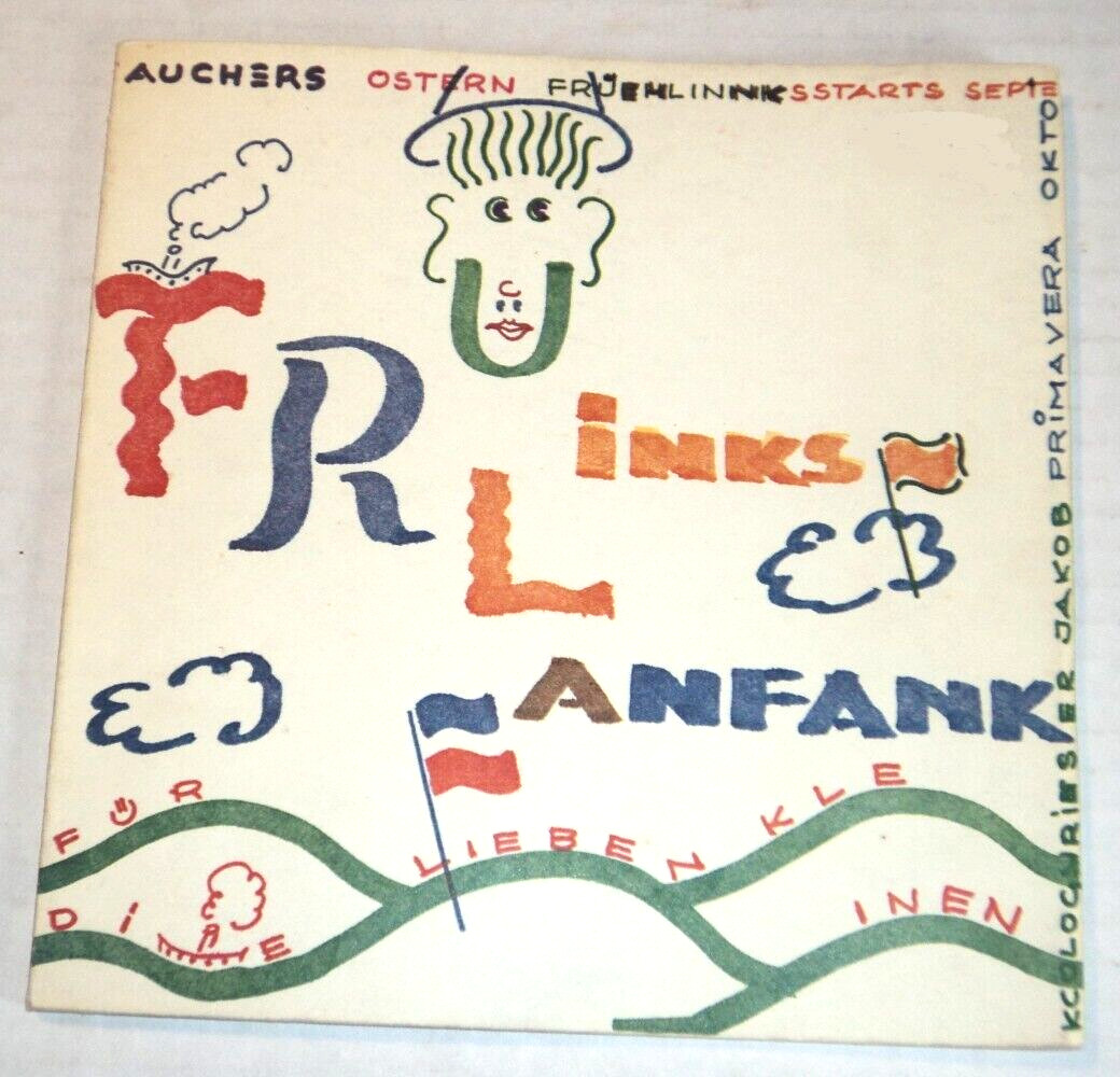 FUR DIE LIEBEN KLEINEN. Stefan Wewerka’s Fruhlinkskindermalbuchwalzer LTD 1ST ED