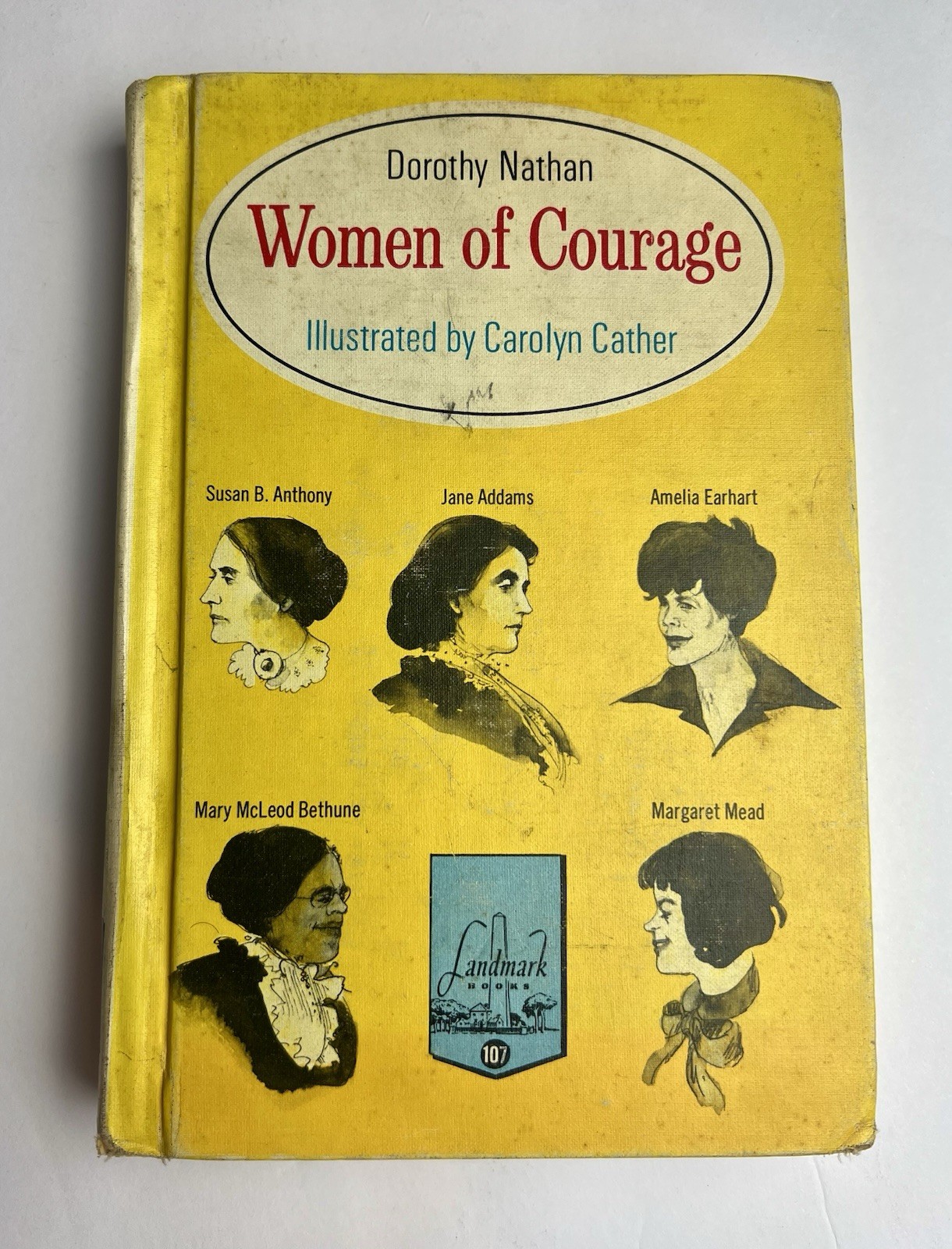 Vintage Women of Courage Random House Landmark #107 1964 Homeschool