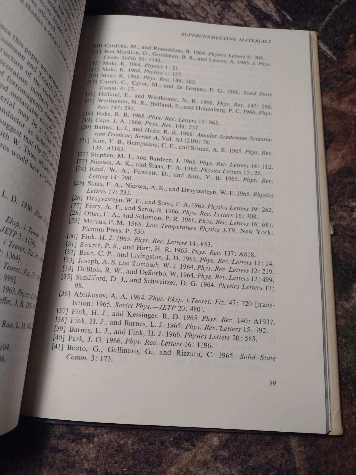 Superconductivity in Science and Technology by Morrel Cohen -Hardcover -1967