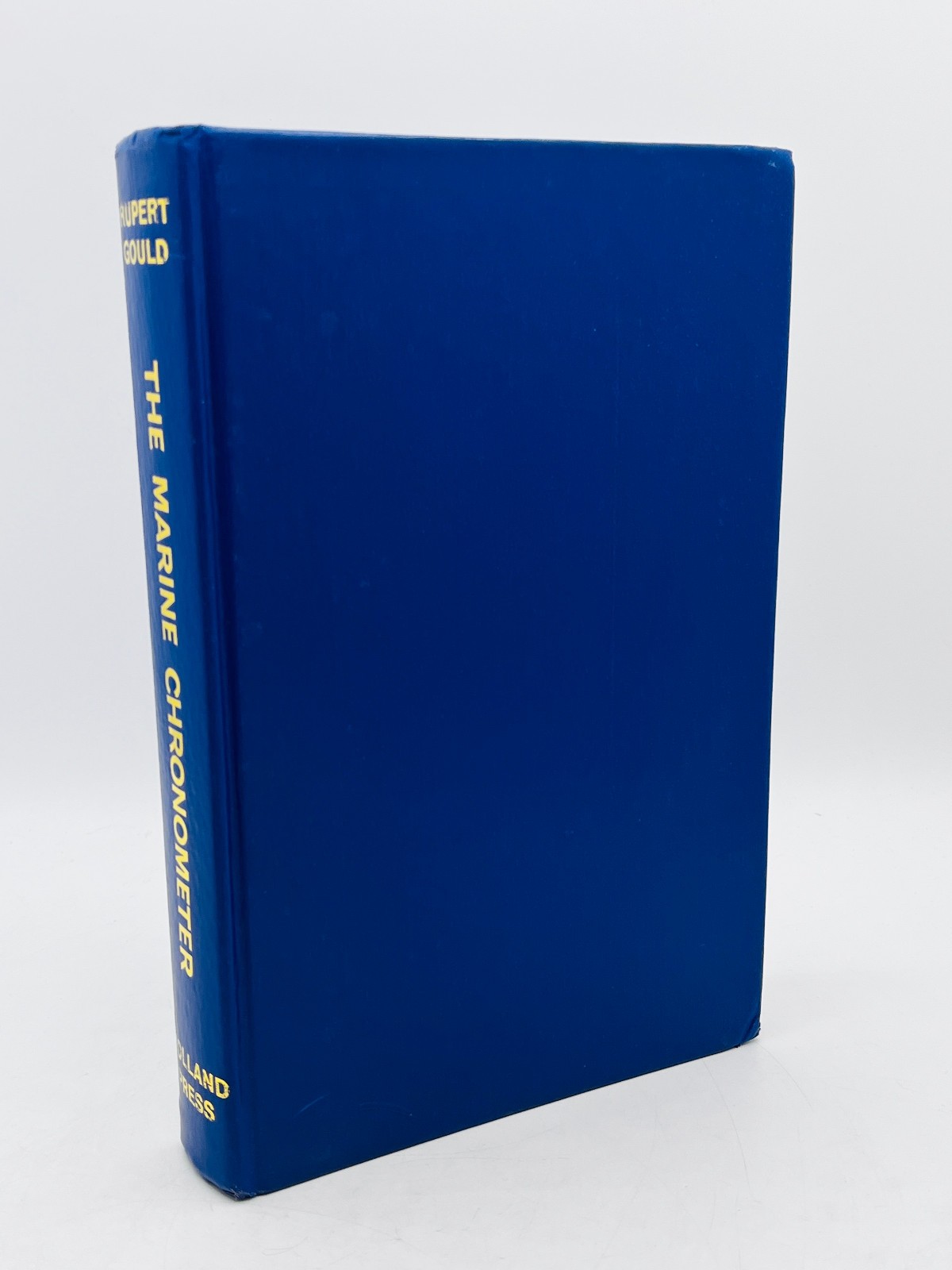 The Marine Chronometer Its History and Development – Rupert Gould 1971 HC DJ