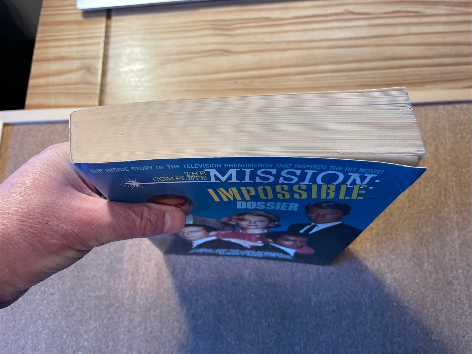 Mission Impossible Dossier, Good Cond. Large Paperback 1st Print 1991 US Edition