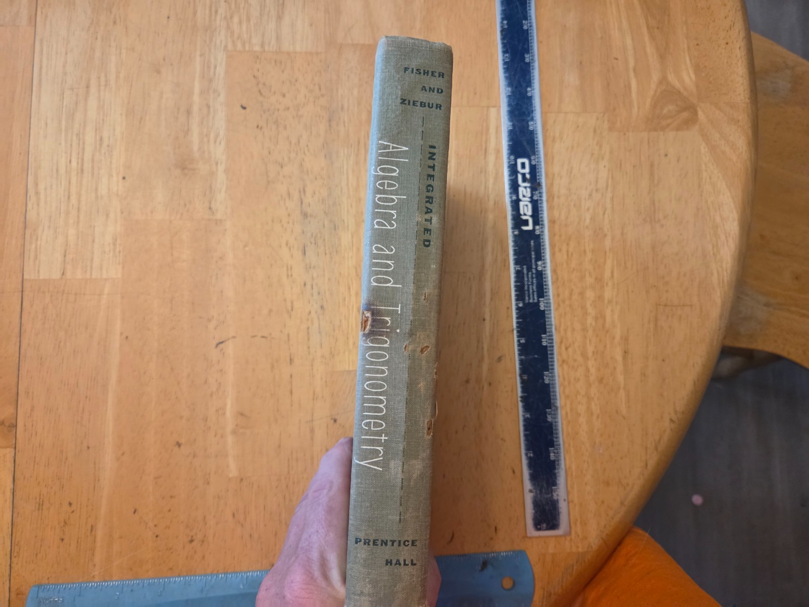 Integrated Algebra and Trigonometry by Fisher and Ziebur – 1960 Hardcover