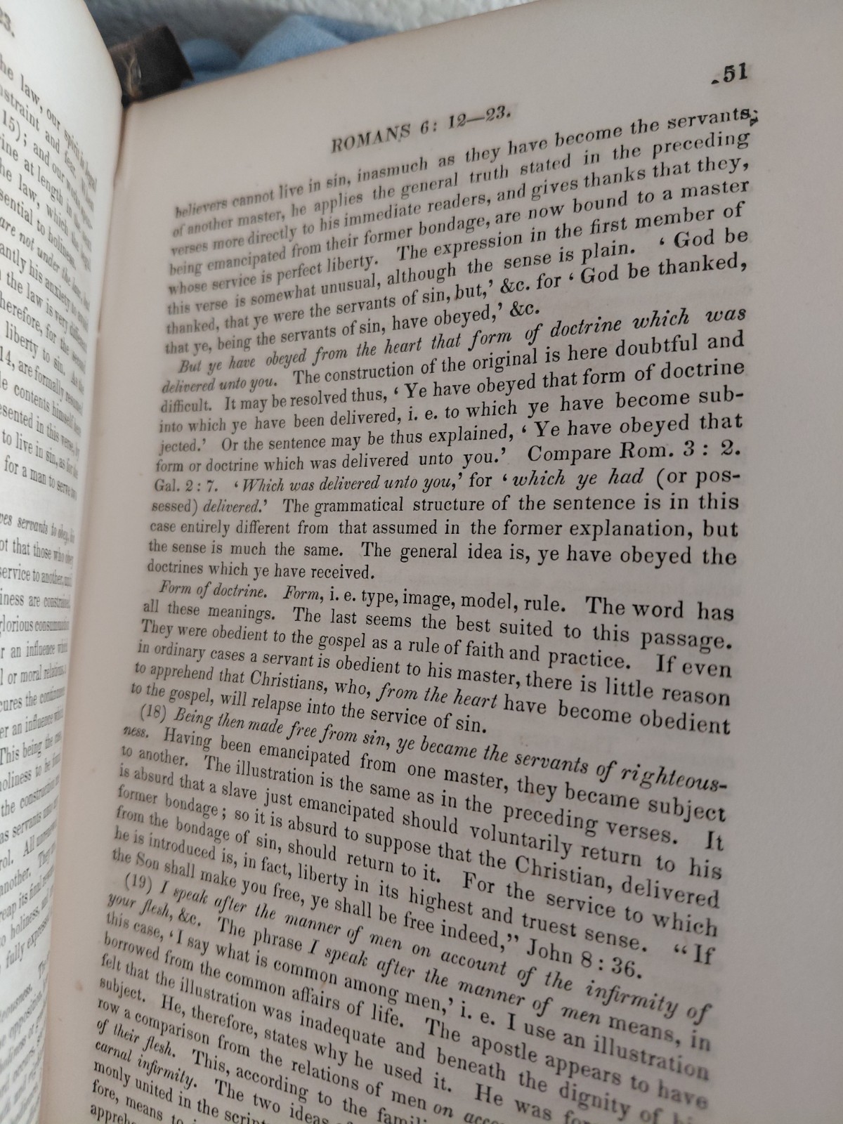 Charles Hodge On the Epistle to the Romans Martien 1858 16th Ed Hardcover