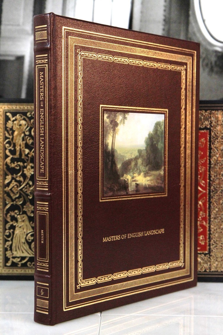 MASTERS OF ENGLISH LANDSCAPE – Easton Press – Glorious Art – LARGE BOOK