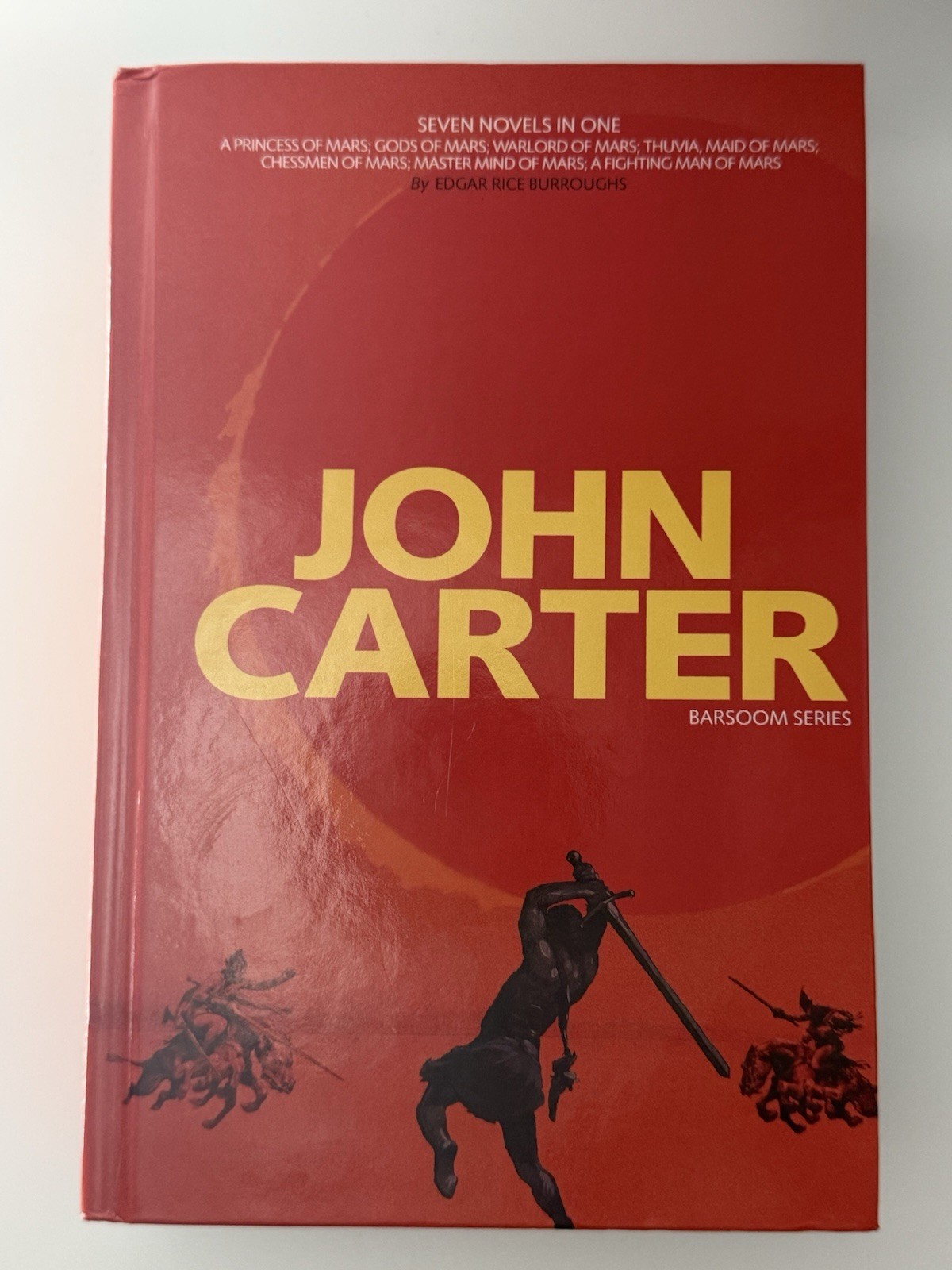 John Carter BARSOOM SERIES 7 Novels in One Edgar Rice Burroughs ILLUSTRATED