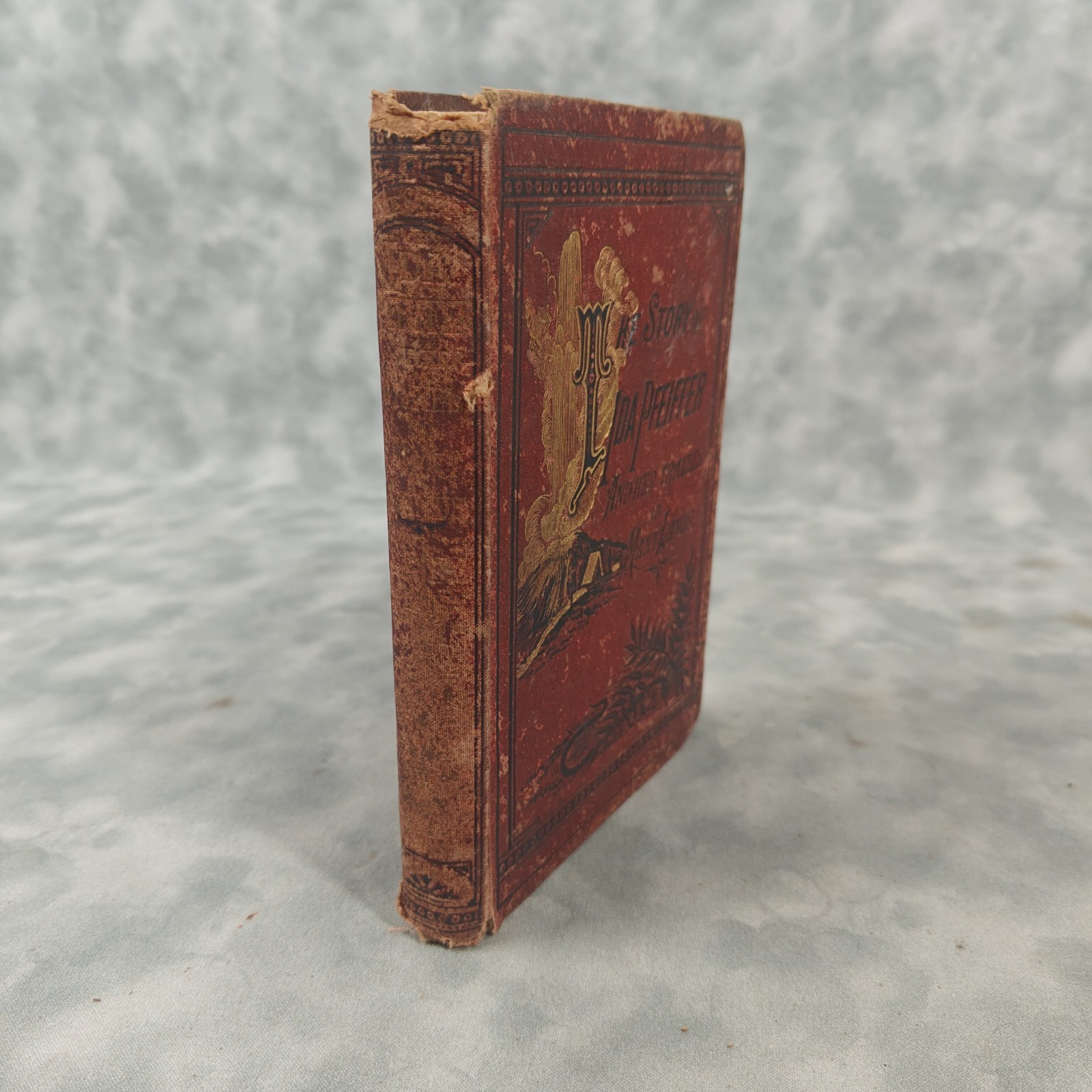 1890 The Story of Ida Pfeiffer Travels in Many Lands HC Nelson Explorer Book