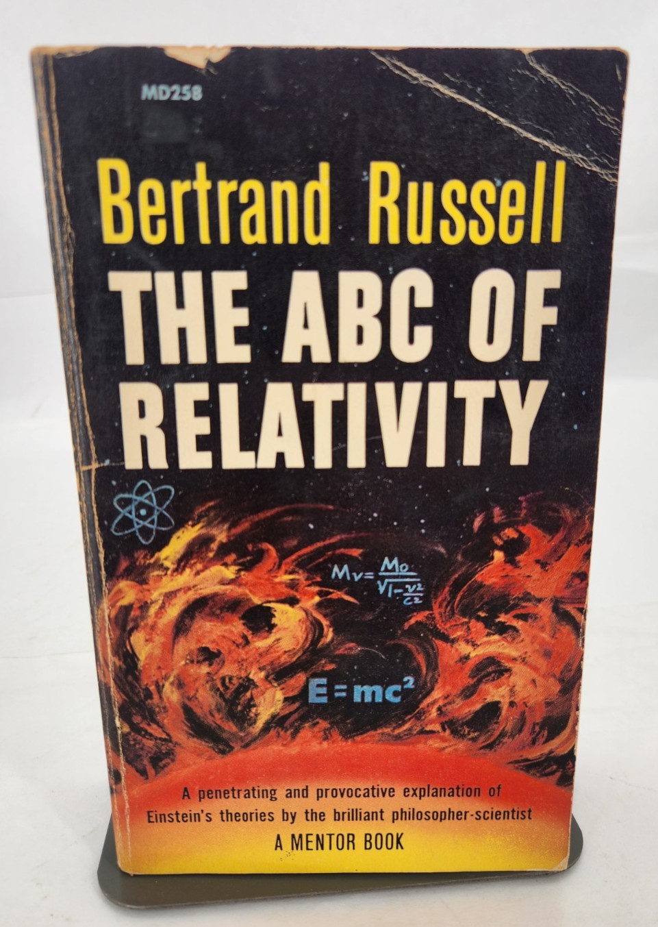 Bertrand Russell / THE ABC OF RELATIVITY 1960 Mentor paperback book