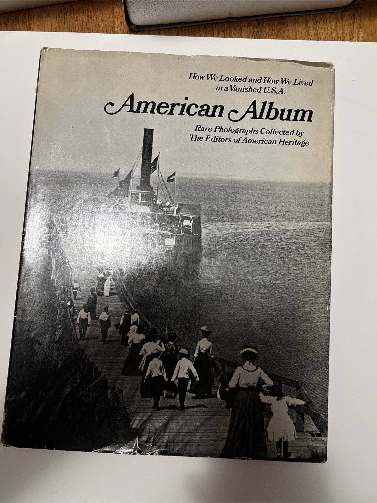 American Album Rare Photographs by The Editors of American Heritage Book Vintage