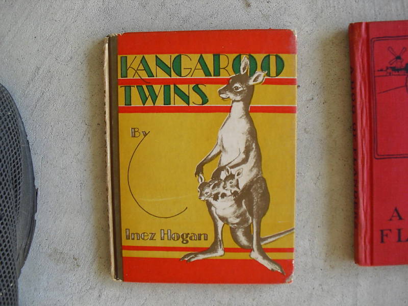 1942 Childrens Book Kangaroo Twins by Inez Hogan