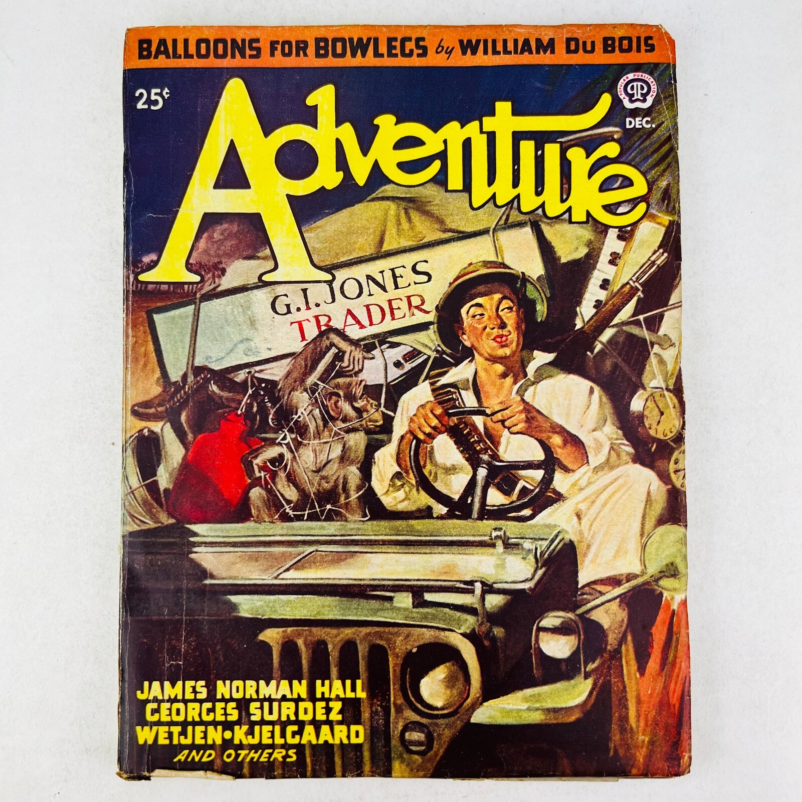 RARE PULP!!! – ADVENTURE – 1946 DEC – BALLOONS FOR BOWLEGS – FINE