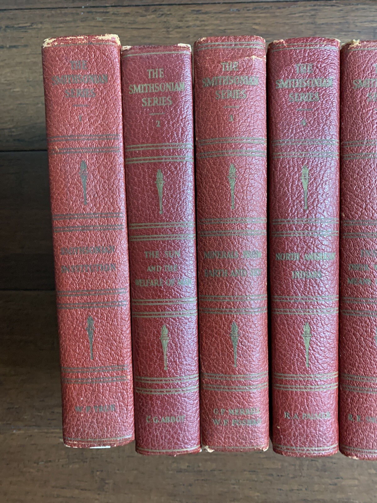 1944 The Smithsonian Institution Scientific Series 12 Volumes Complete