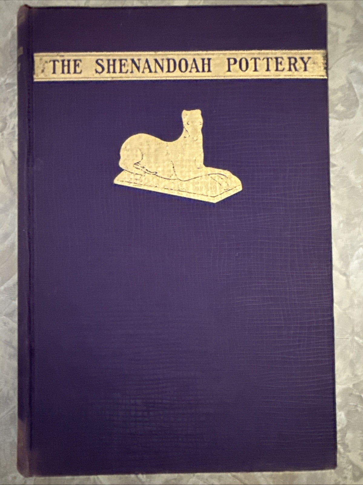 The Shenandoah Pottery A H Rice Stoudt 1929 1st Ed Shenandoah Valley HC