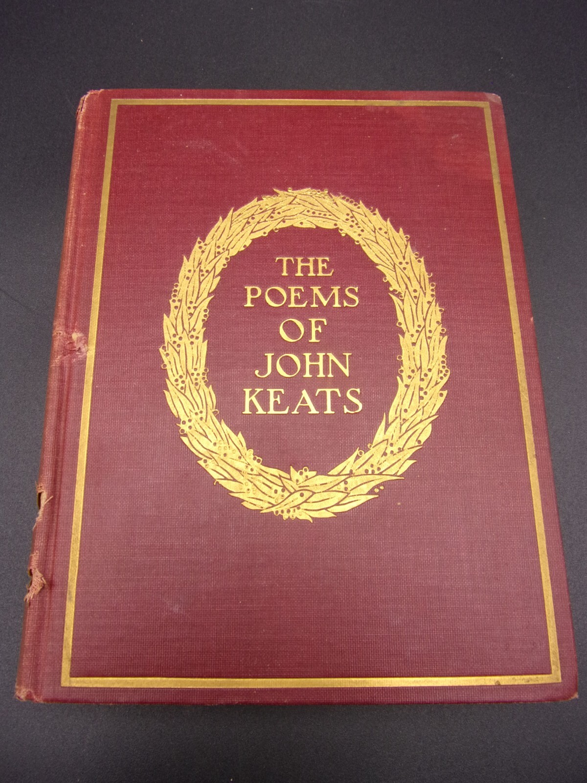 The Poems Of John Keats Volume 1 Sidney Colvin Book Brentano 1920 Vintage HC