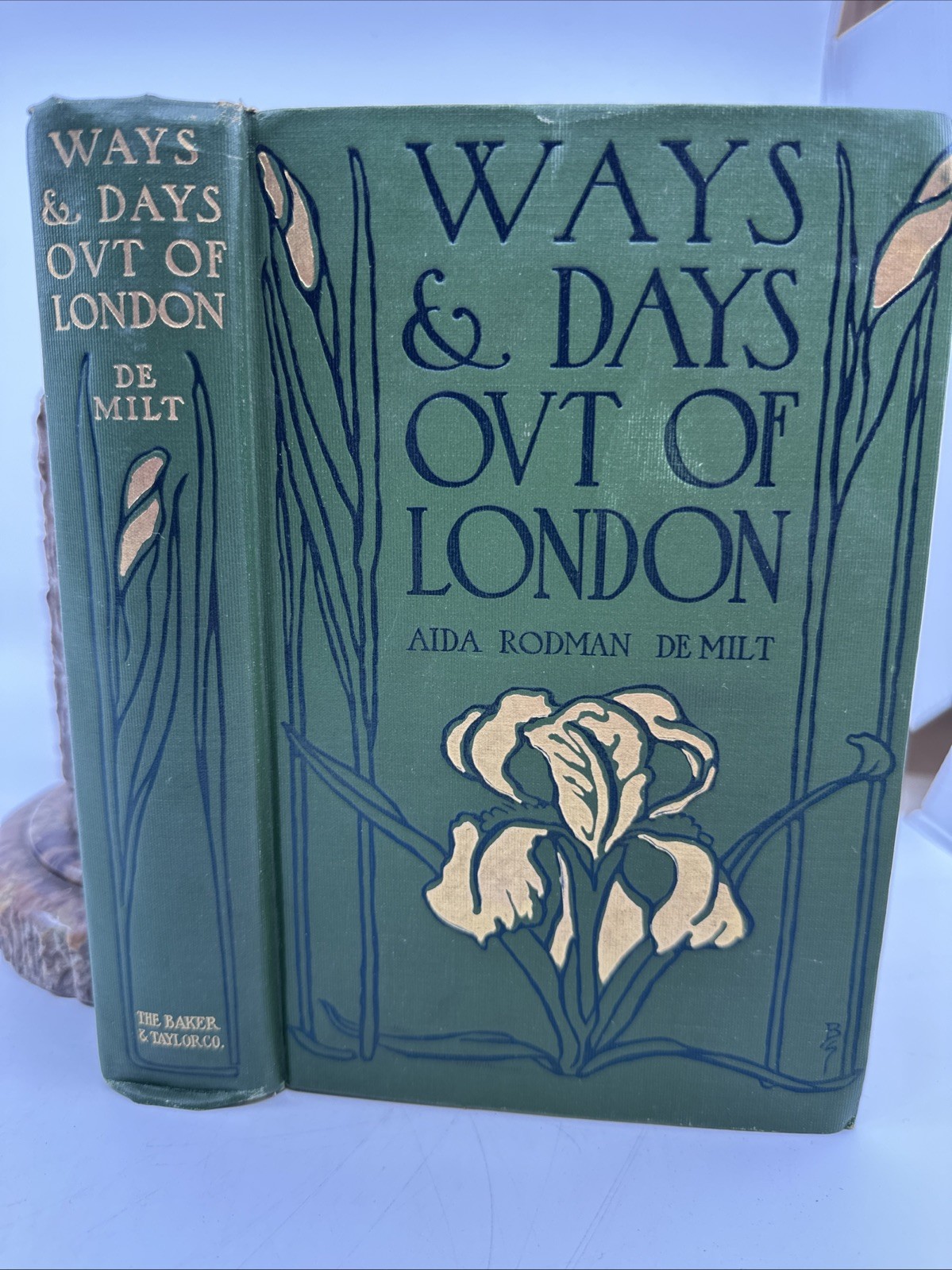 Ways and Days Out of London Rodman DeMilt 1910 Illustrated HC (W185)