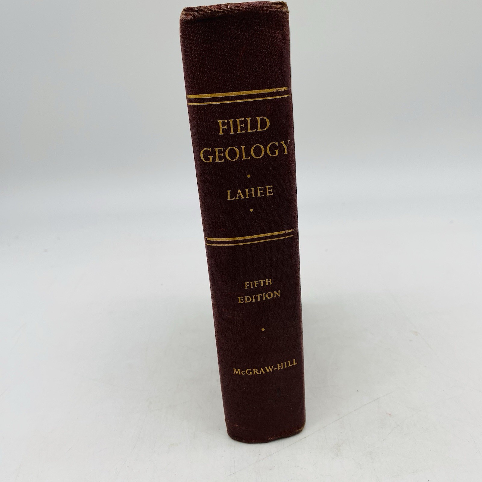 VTG SCIENCE: Field Geology 5th Ed., Frederic H. Lahee – 1952 HC Pub. McGraw-Hill