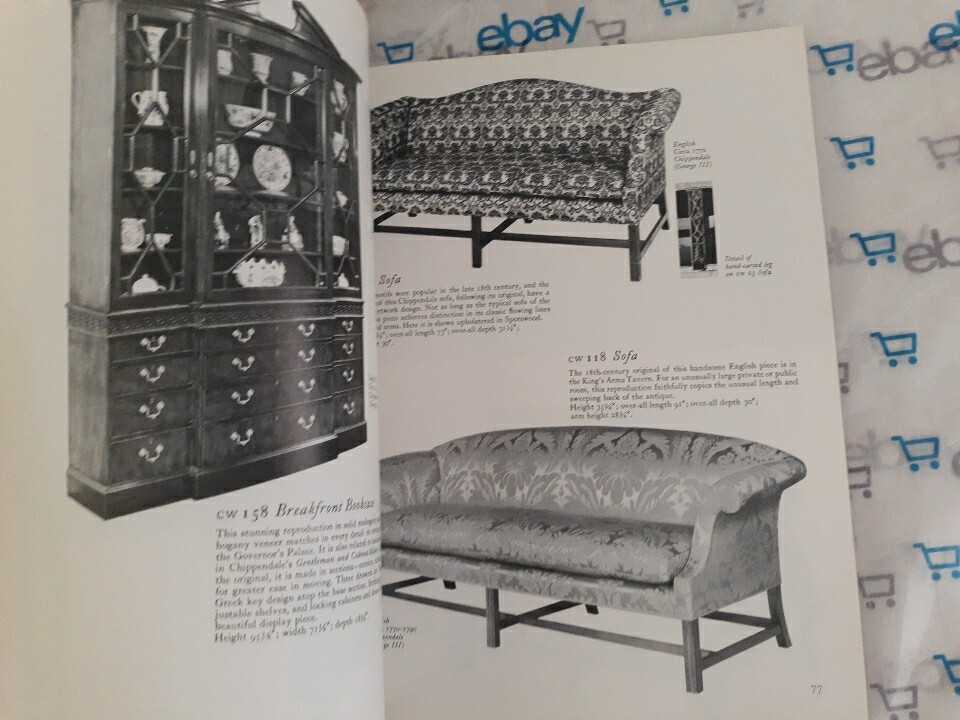 ?Williamsburg Reproduction Interior Designs for Today’s Living Craft House 1976