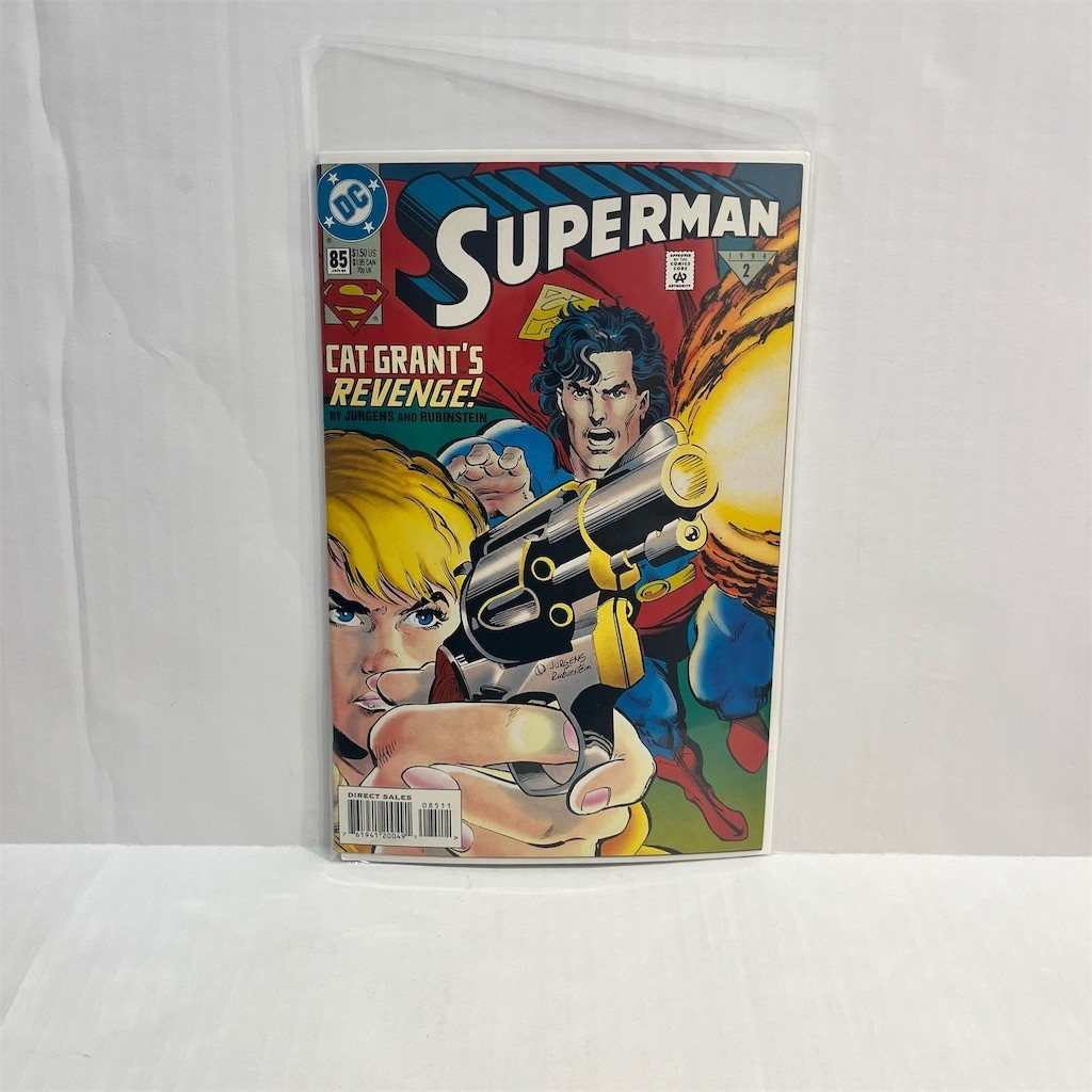 Superman #85 Jan 1994 DC Comics Single Issue Cat Grant’s Revenge Direct
