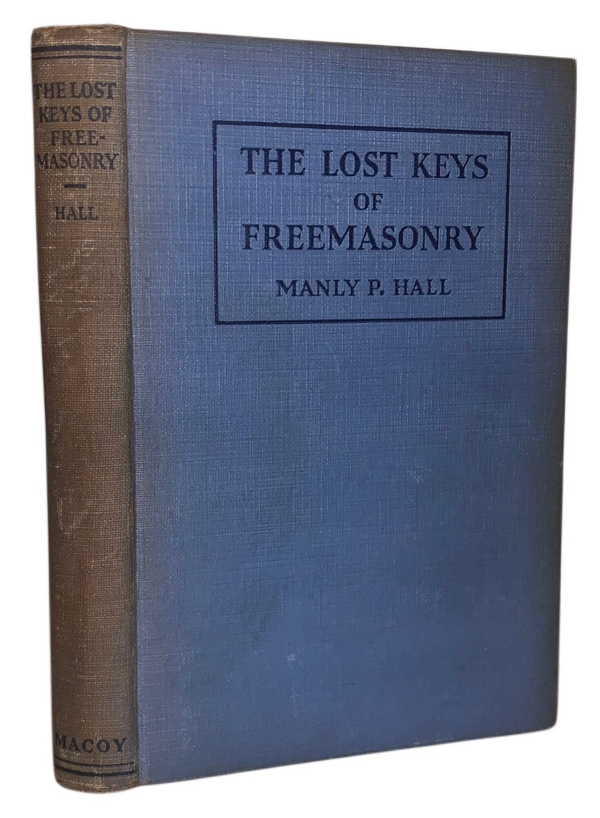 1931, Manly P Hall, LOST KEYS OF FREEMASONRY, THE SECRET OF HIRAM ABIFF, Occult