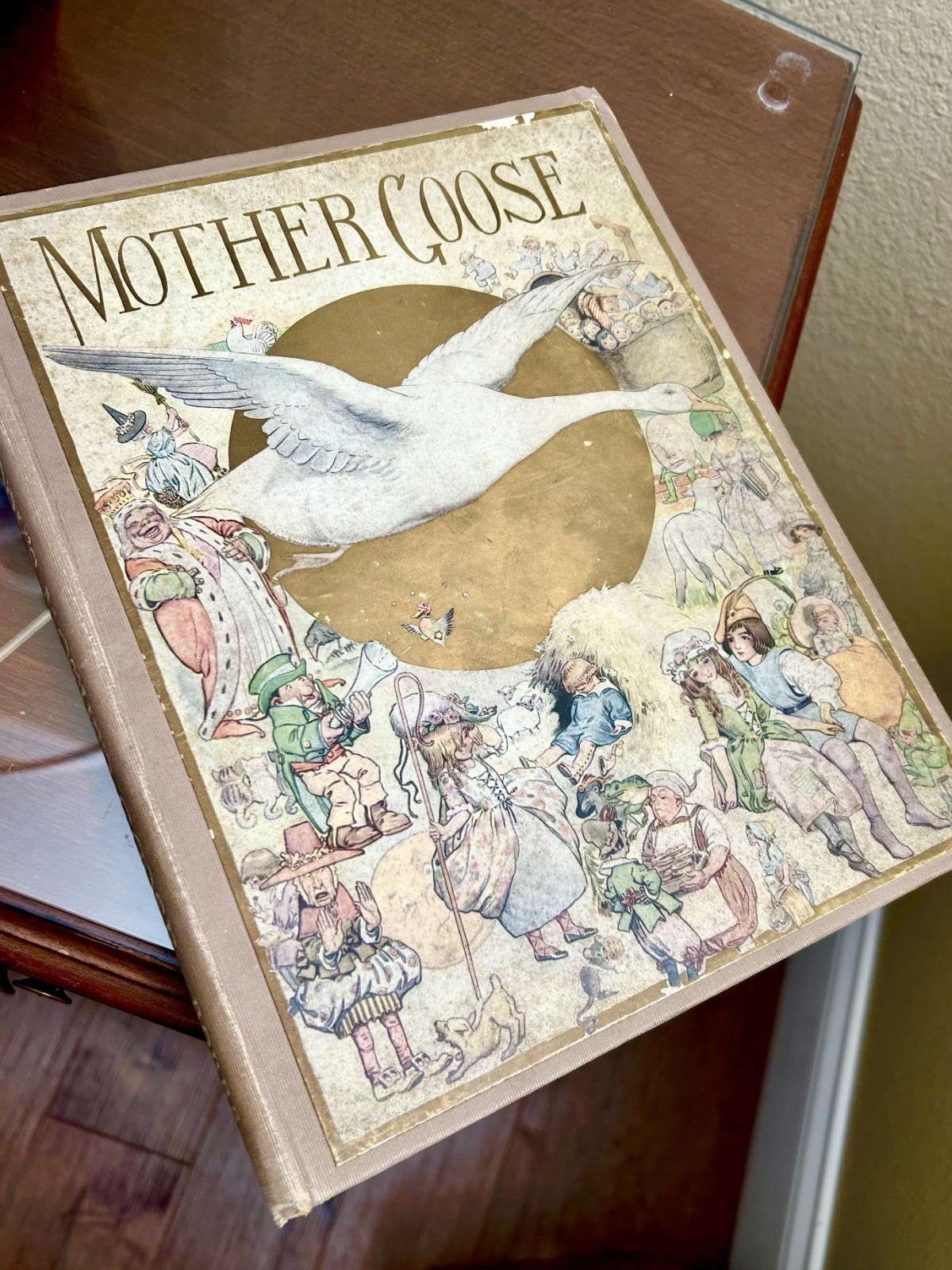 Vintage The Real Mother Goose – The Bobbs-Merrill Company – Copyright 1913