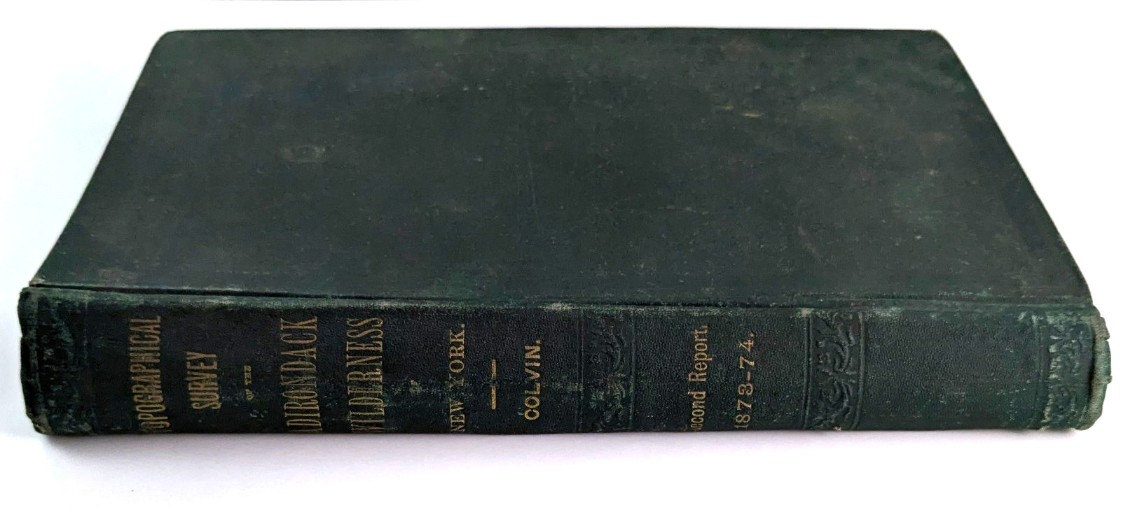 1874 Adirondack Wilderness Survey Second Report Verplanck Colvin See Description