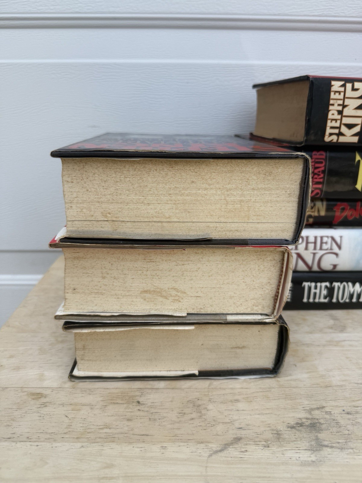 Stephen King Lot UK True First Edition 1st Print Hodder & Stoughton Hardcover DJ