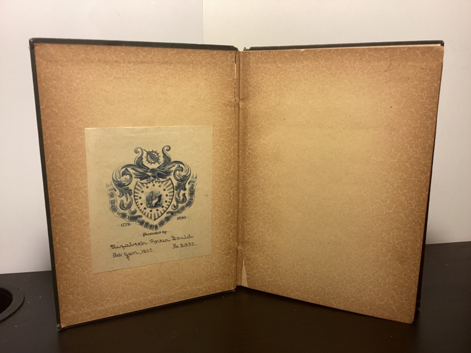 INSCRIBED 1903 John Adams & Daniel Webster As Schoolmasters – Elizabeth Gould