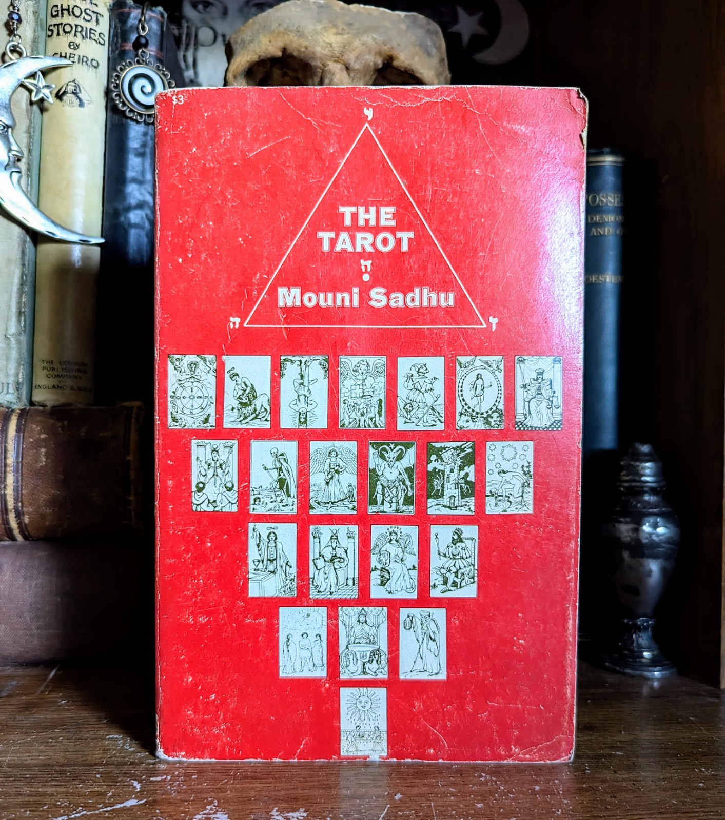 1971 The Tarot Mouni Sadhu – Vintage Occult Tarot Hermeticism Book Paperback