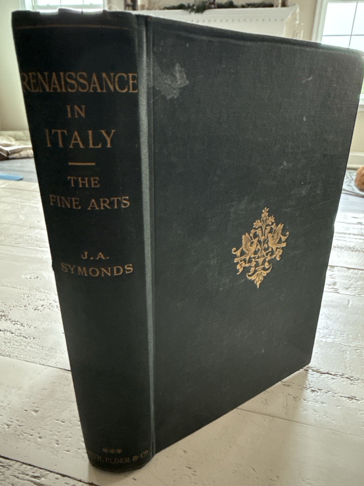 Renaissance in Italy Fine Arts J.A. Symonds 1904 Smith Elder Antique Book