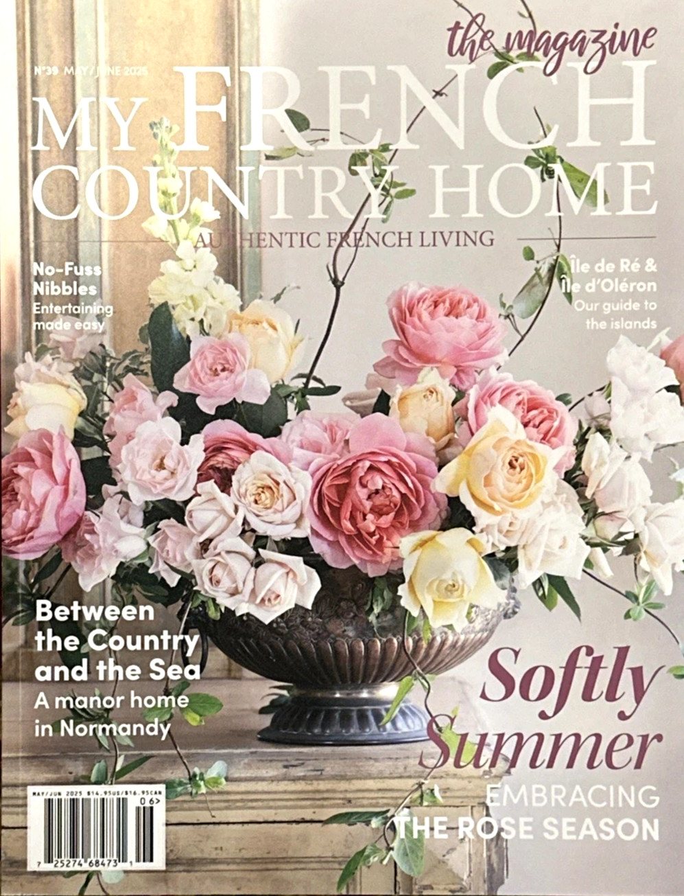 MY FRENCH COUNTRY HOME MAGAZINE #39 MAY/JUNE 2025 | SOFTLY SUMMER