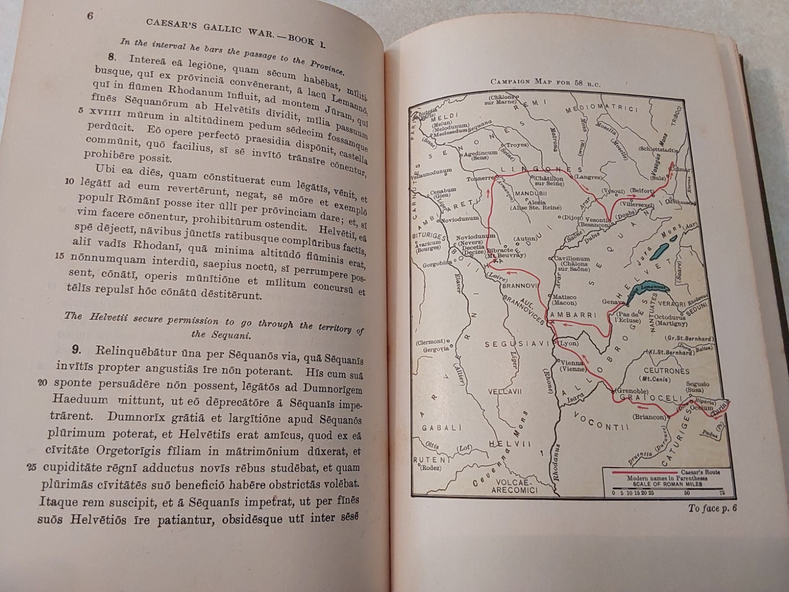 Caesar’s Gallic Wars Charles E. Bennett