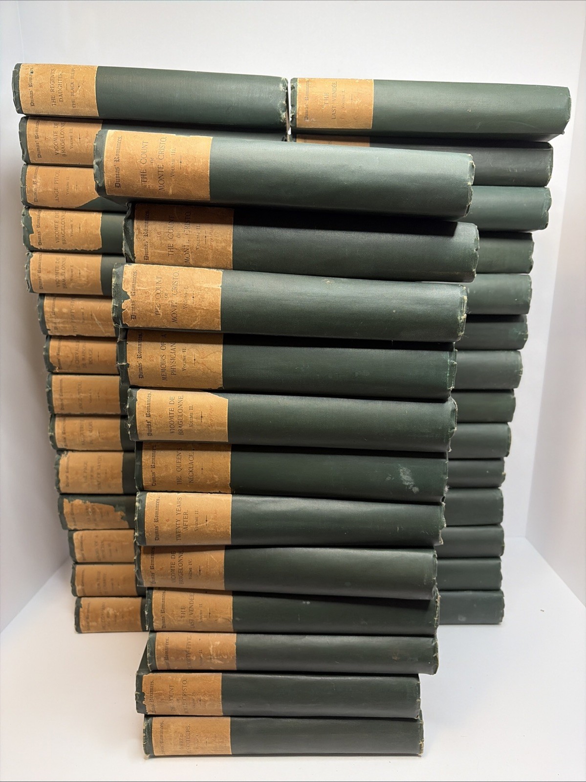 Antique – Alexandre Dumas – Complete Works 40 volumes – Limited Edition – 1894
