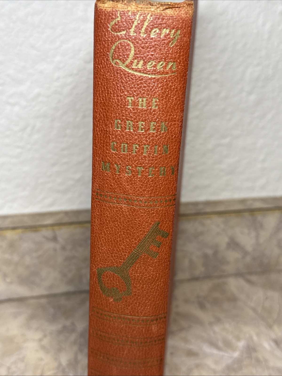 The Greek Coffin Mystery – Ellery Queen 1933 International Readers League Red HC