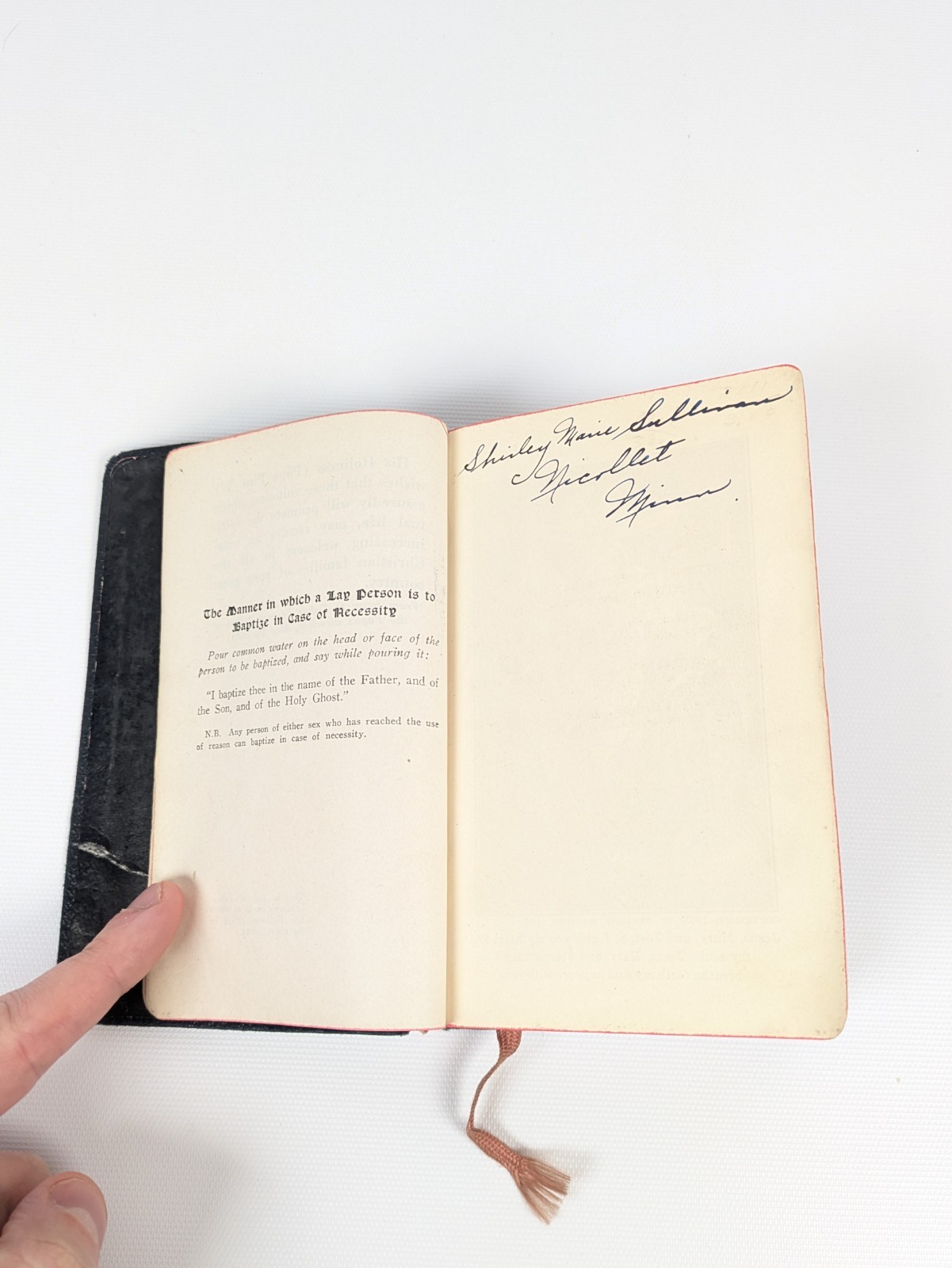 The Catholic Girl’s Guide Rev. Francis Lasance 1934 Benzinger Brothers Leather