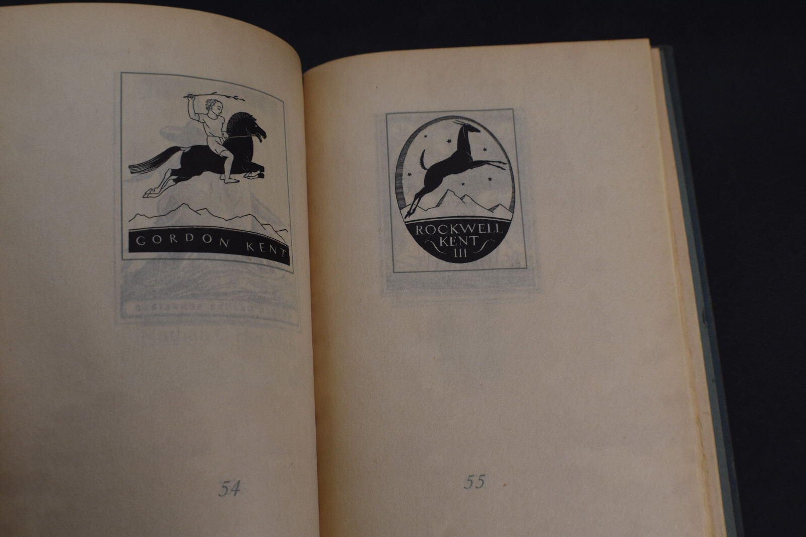 1929 *First/SIGNED/Limited* The Book Plates & Marks of ROCKWELL KENT
