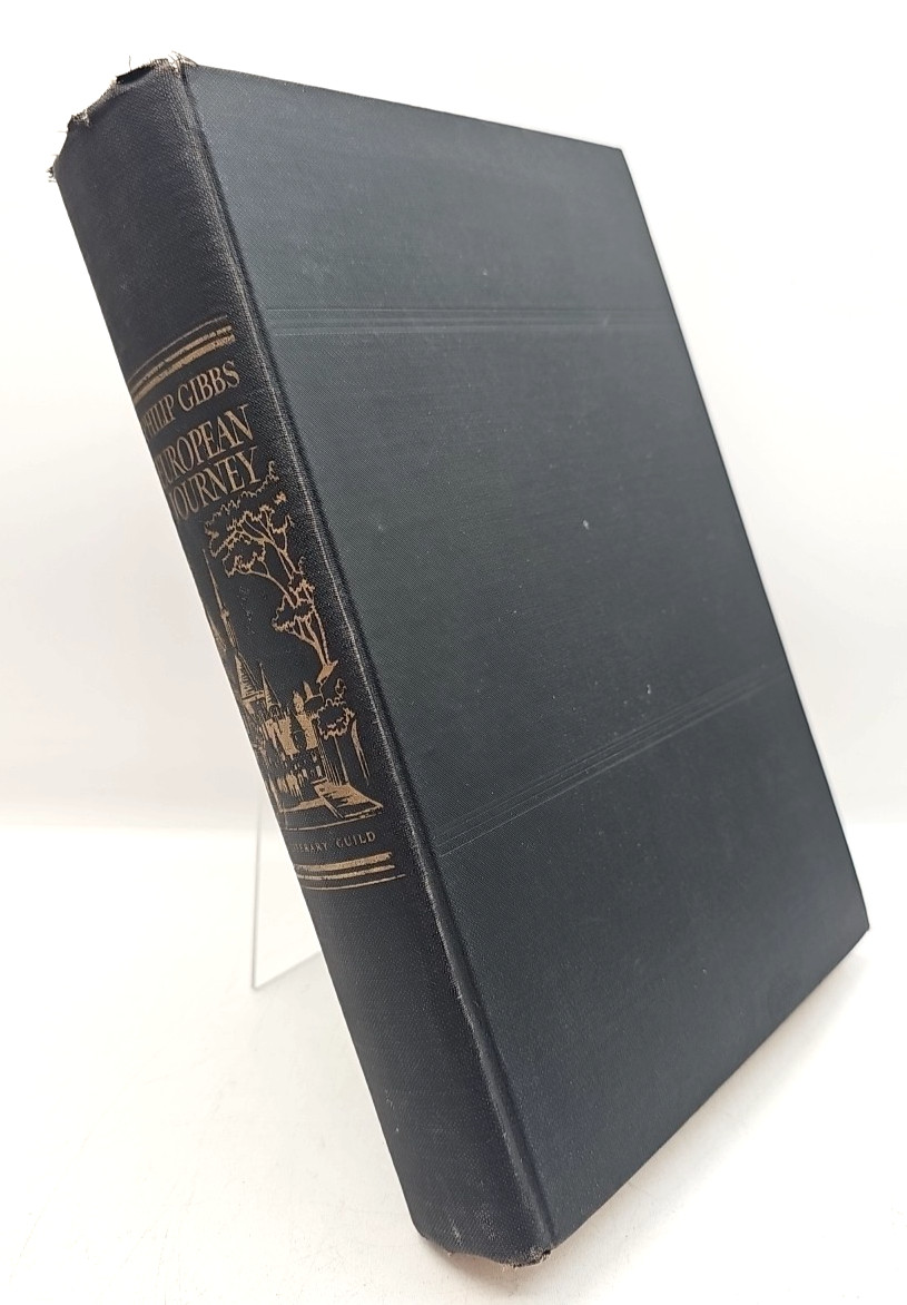 European Journey Philip Gibbs 1934 The Literary Guild Hardcover