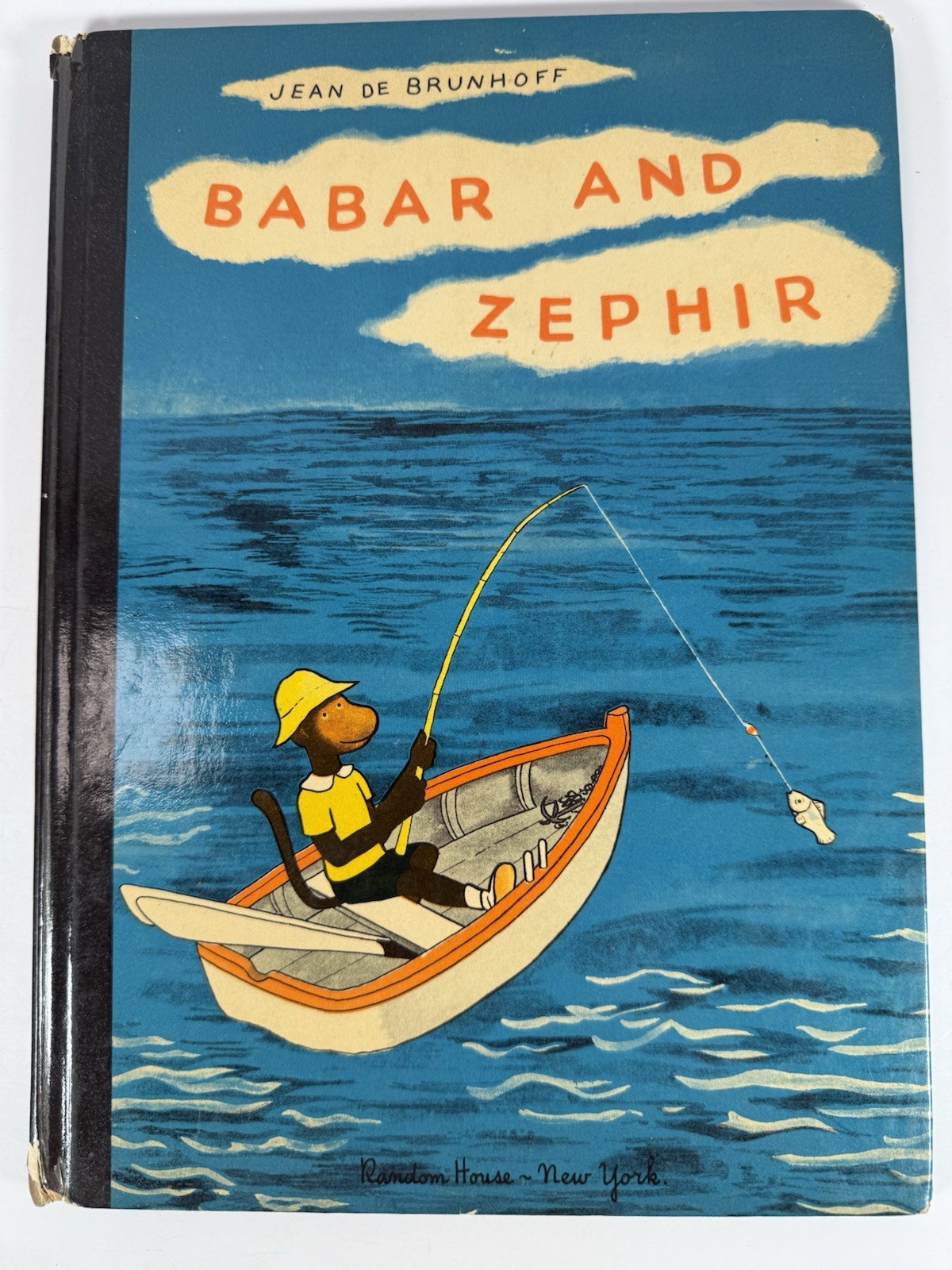 Babar And Zephir Jean De Brunhoff 1937 Edition HC Vintage Random House