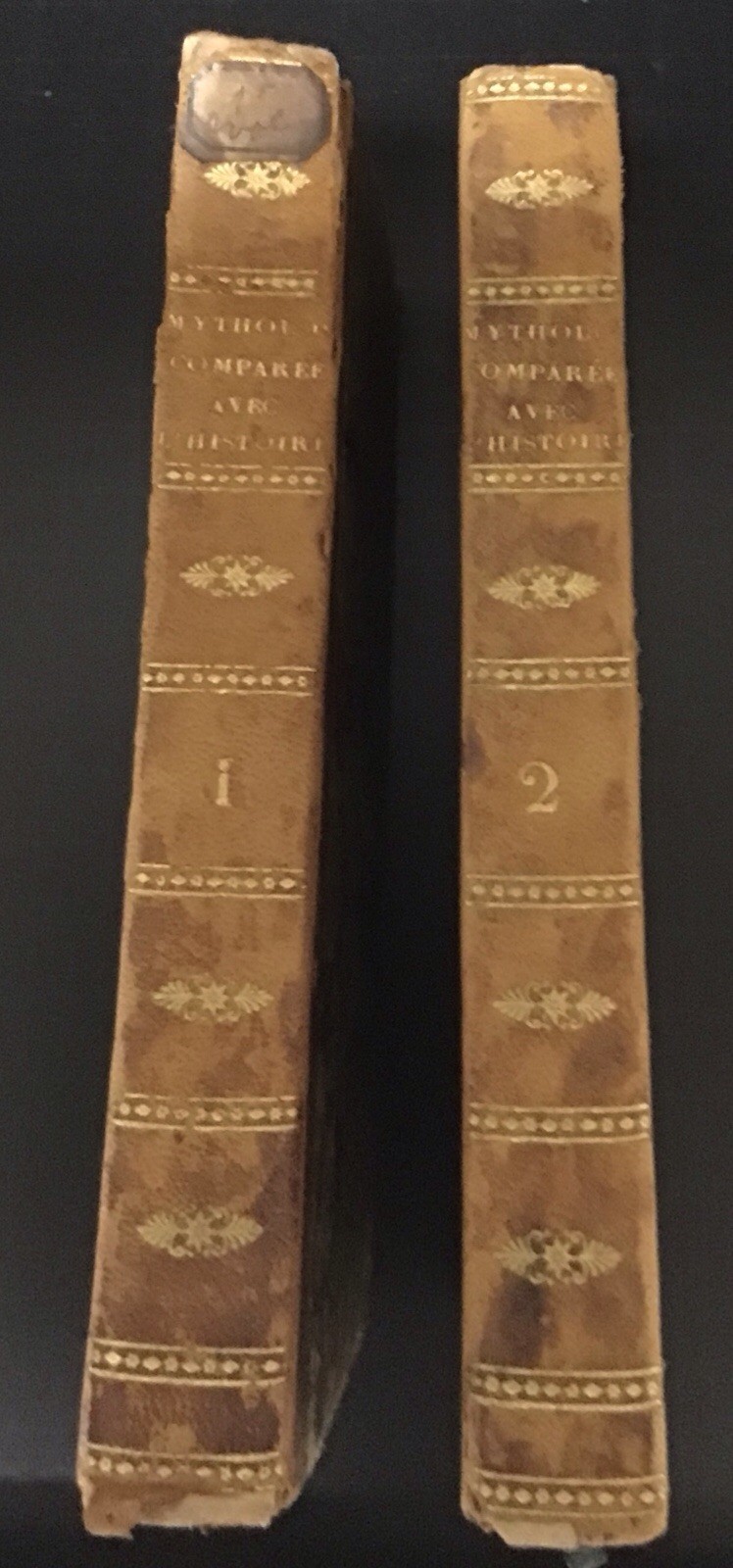 MYTHOLOGY with History, 7th Edition, (2) Volumes, by Abbe De Tressan, 1822